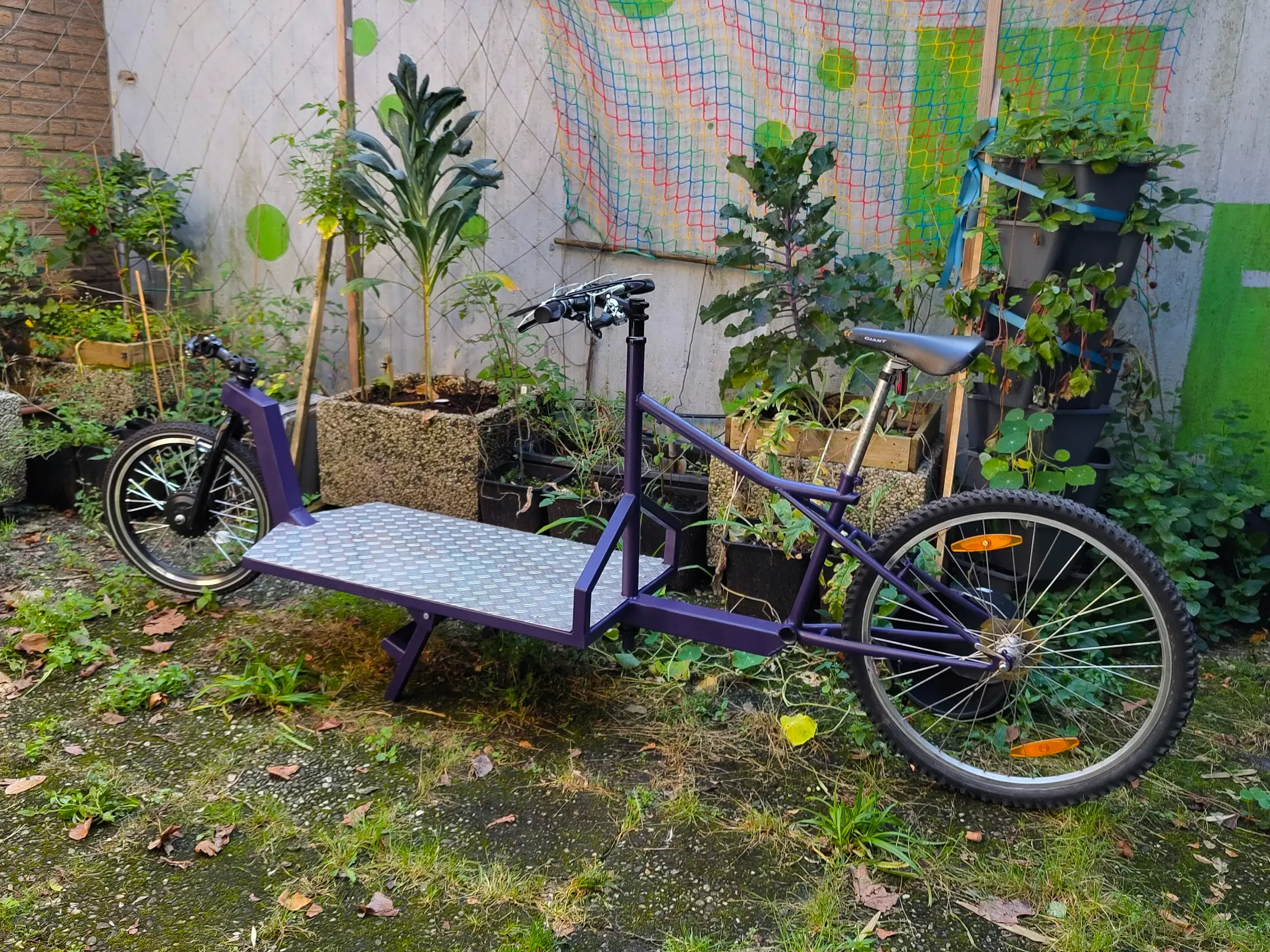 Homemade Electric Cargo Bike